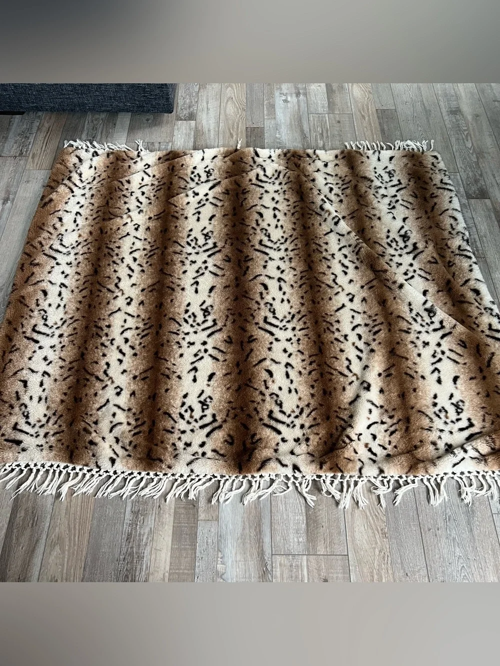 Jac + Jae Designs Animal Print Heirloom Blanket